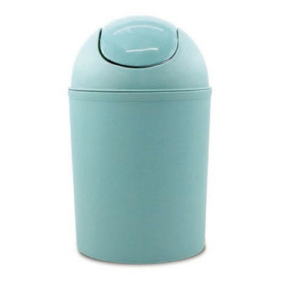 Trash Bucket Tipper Plastic Celadon 5l