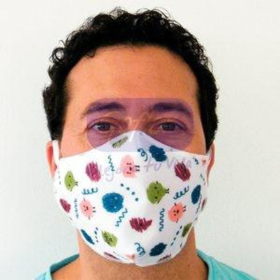 Hygienic Mask 98.48% Adult Filtration Manchitas
