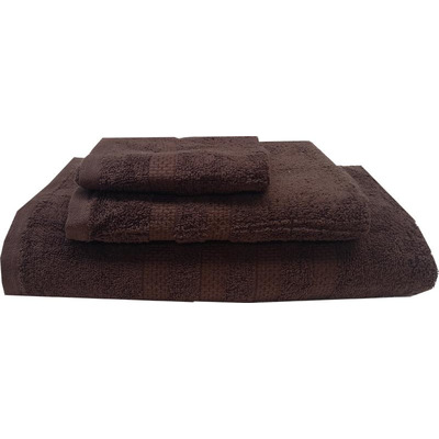 Face Towel 50x100 Cm 500g/ m2 Waffle Brown