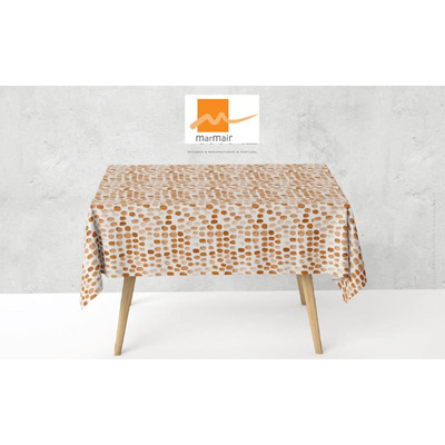 Table towel 150x150 cm anti stain drawing 8 80%cotton/ 20% polyester