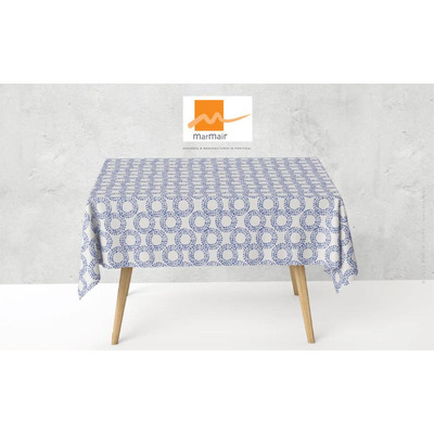 Table towel 150x250 cm anti stain drawing 9 80% cotton/ 20% polyester