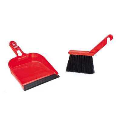 Mini Red Riky Broom Shovel