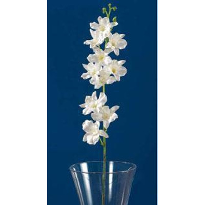 Orquídea Blanca 11 Flores x Dec 98 cm