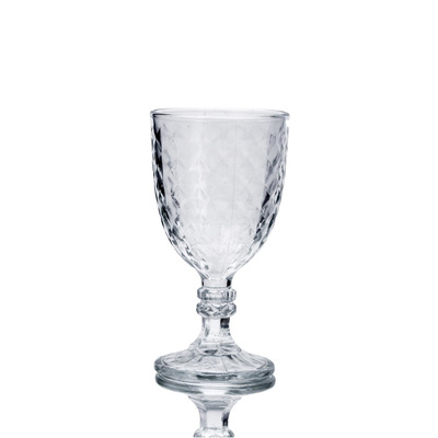 Optic Glass Wine Glass 28 Cl