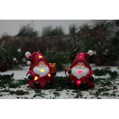 Santa Claus Per. With Small Light - R99356