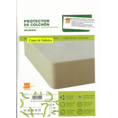 Protective mattress Microsol polyurethane 90x200 cm