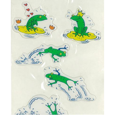 Deco King Frog Sticker