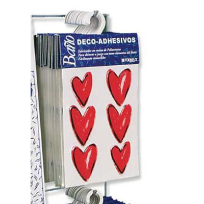 Deco Hearts Sticker