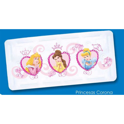 Alfombra Bañera Wd Princesses Corona 100% PVC