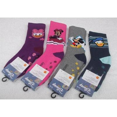 Pair of Disney Girl Socks C/ Anti-Slip