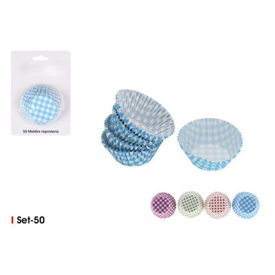 Set 50 Shapes of Paper for Pastry D 5-8 X 3,6cm