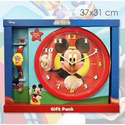 Mickey 2 Wrist Wall Watch Set