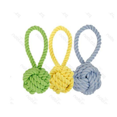 Rope toy with knot L18cmxd6,3cm