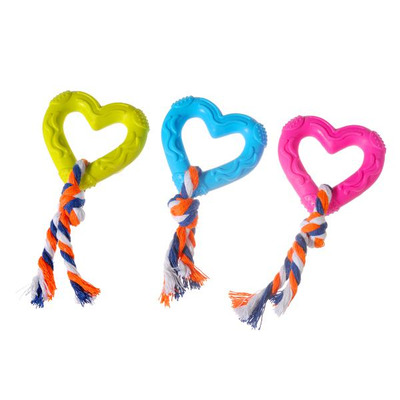 Tpr Heart Toy With Rope
