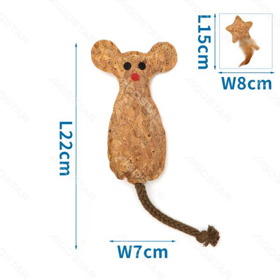 Cork Toy - Mouse Or Star