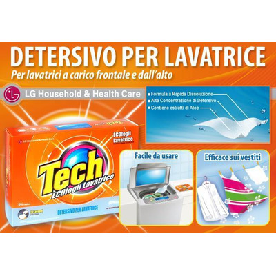 Lg Tech Eco Sheets Detergente Máq.roupa