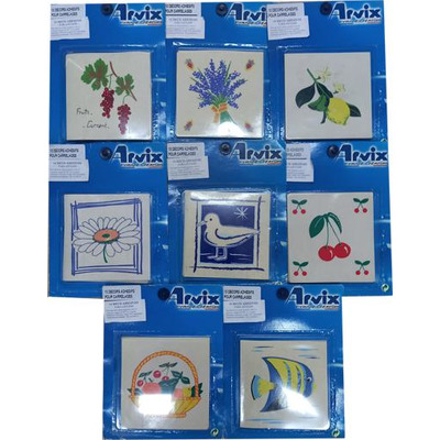 Deco Adhesive Arvix 10 Assorted 100% PVC