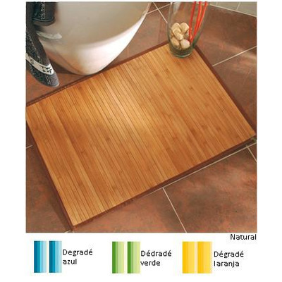 Alfombra Arvix Natural Bamboo Thin Strips 60x90