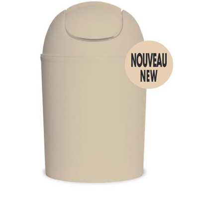 Balde Lixo Basculante Plástico Sesame 5l