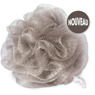 Esponja Banho Flor Beige