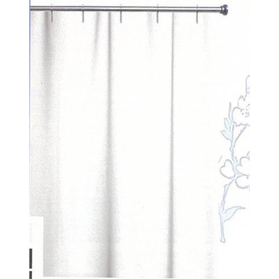 Cortina Wc 100% Peva 180x200 Cm Arvix Lisa Branca