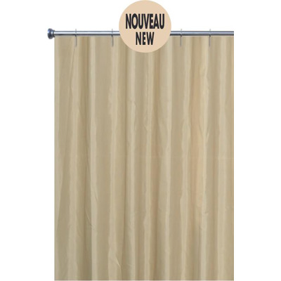 Cortina Arvix 100% Peva Ls 140x180 Sesame