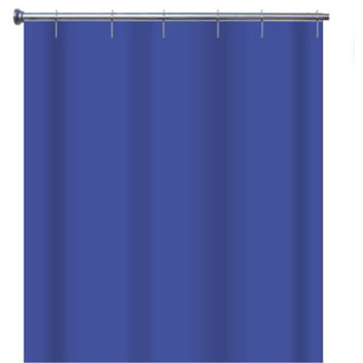 Cortina Wc 100% Peva 140x180 Cm Arvix Lisa Bleu Roi