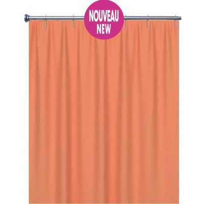 Curtain WC 100% PEVA 140x180 cm Arvix Lisa Terracotta