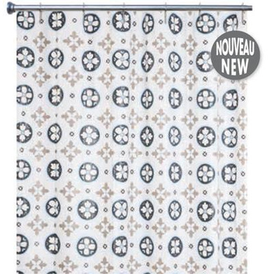 Cortina Arvix 100% Vinyl 180x200 Carreaux Cim