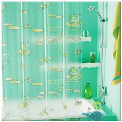 Cortina Arvix 100% Vinyl Natureza Frogs