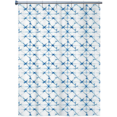 Cortina Wc 100% Textil 180x200 Cm Arvix Tie And Die