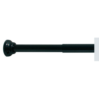 Telescopic Bar Black 75 A 215cm