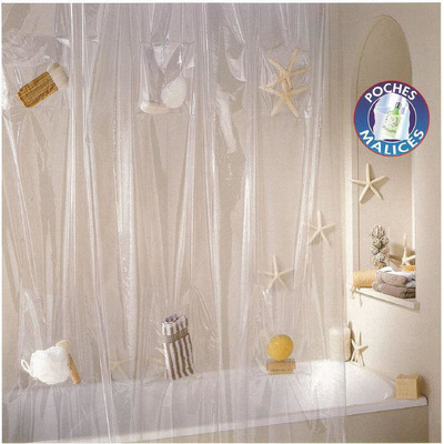 Arvix Curtain 100% Vinyl B/f Poches