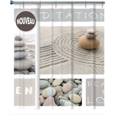 Cortina Arvix 100% Vinyl 180x200 Galet