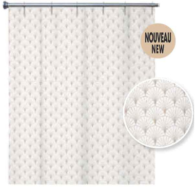 WC cortina 100% PEVA 180x200 cm Arvix Iris