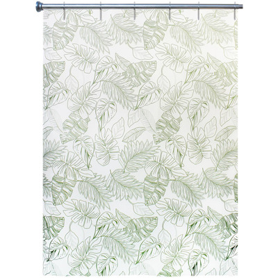 Bathroom Curtain 100% Peva 180x200 cm Arvix Feuillage