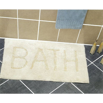 Alfombra Arvix Fantaisie Baño Marfil 50x80 Refª501