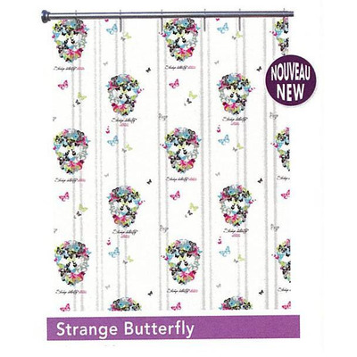 Arvix Curtain 100% Vinyl Coordinated Strange Butter