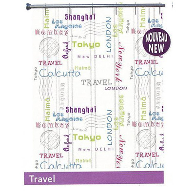 Arvix Curtain 100% Vinyl Coordinated Travel