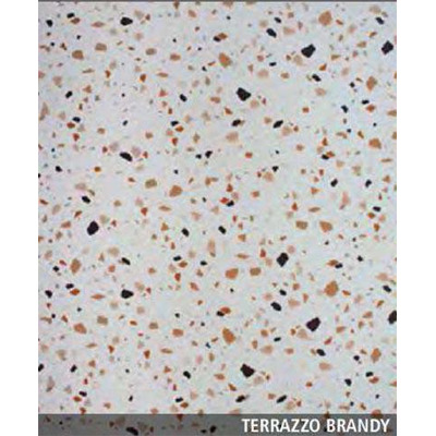 Passadeira Vintage Terrazo Brandy 0,65x20m