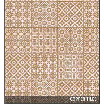 Passadeira Vintage Friedola 0,65x20 Ml - Copper Tiles