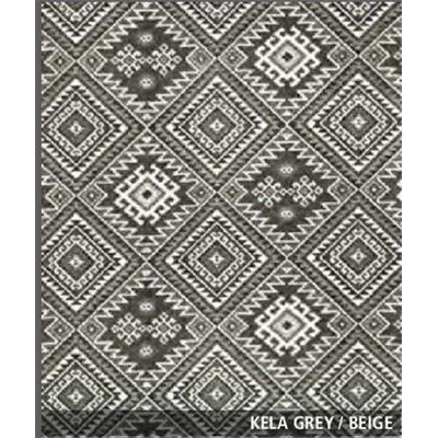 Passadeira Vintage Friedola 0,65x20 Ml - Kela Grey Beige