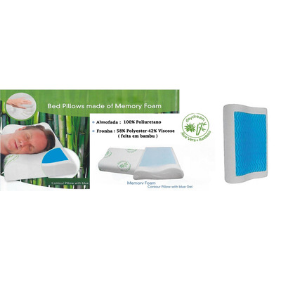 Almofada Dd Visco gel Sup Pesc 70x40cm P300