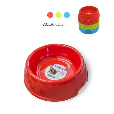 Comedouro Redondo Grande Diam 23,1x6,6 Cm