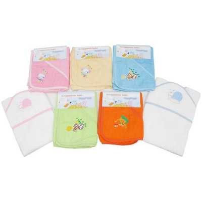 Assorted 100% Cotton Towel C/ Hood