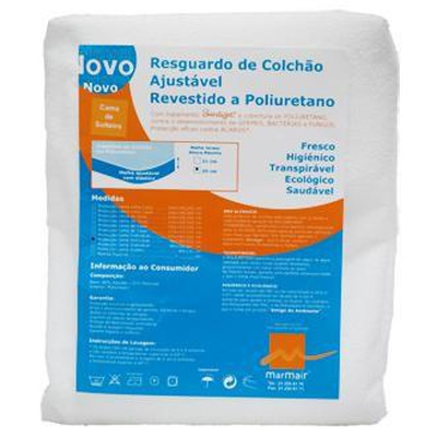 Protector de poliuretano ajustable 90x195 cm