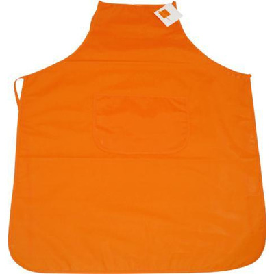 Avental Pvc Liso Laranja 60x75cm