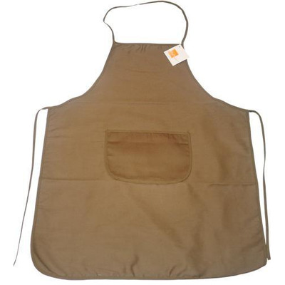 Plain Brown Apron 60x75cm