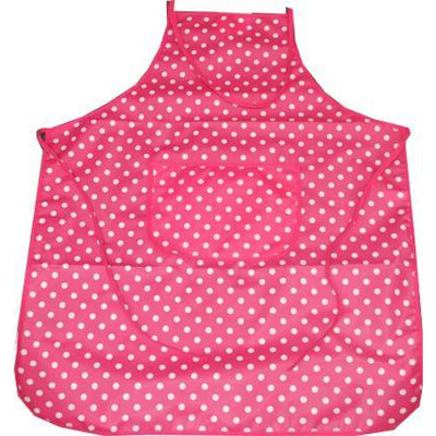 Apron PVC Balls Fuchsia 60x75cm