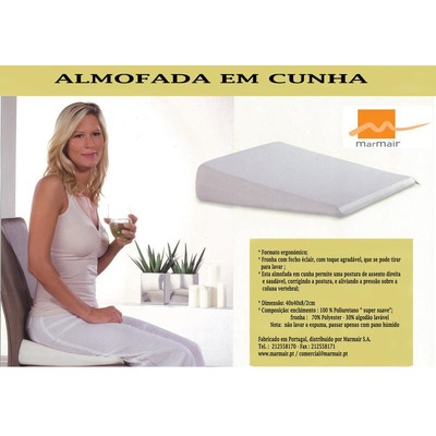 Pillow Marmair Ortop Wedge 40x40x8/ 2cm